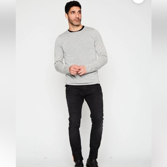 NWT Ari Men’s Cashmere Crewneck Sweater- Large - Picture 9 of 10